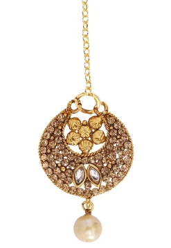 Stone Studded Choker Necklace Set