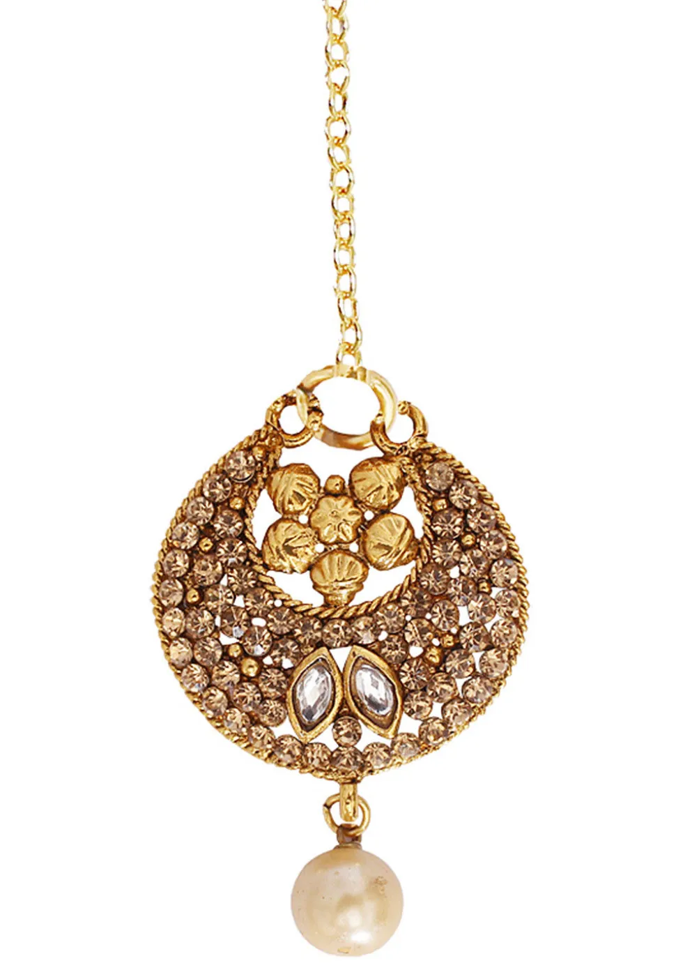 Stone Studded Choker Necklace Set