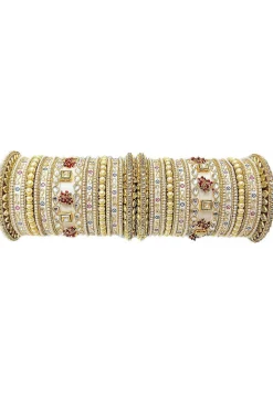 Stone Studded Choora Set