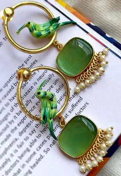 Stone Studded Earrings