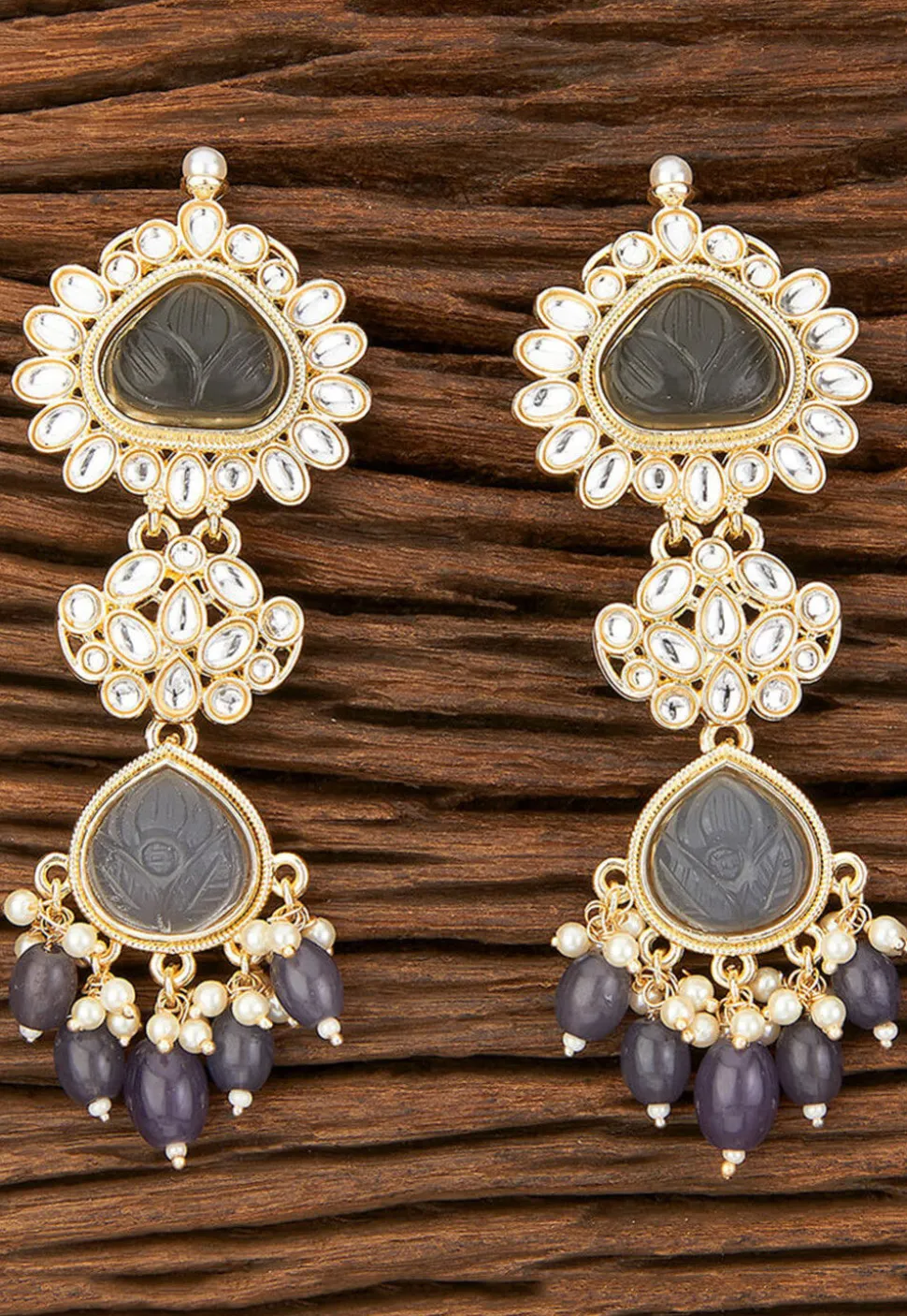 Stone Studded Earrings