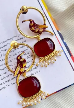 Stone Studded Earrings