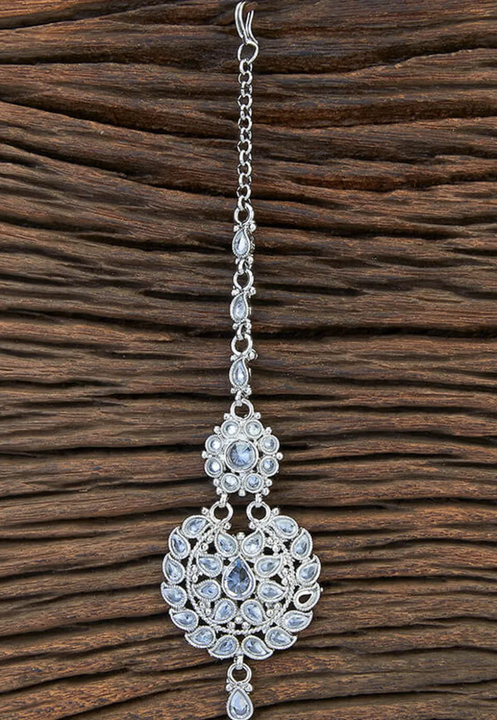 Stone Studded Maang Tikka