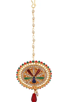 Stone Studded Maang Tikka