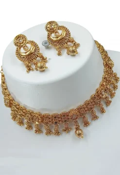 Stone Studded Necklace Set