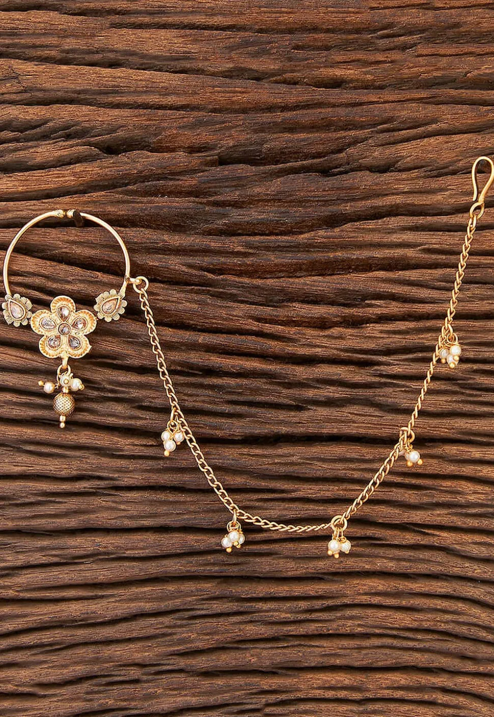 Stone Studded Nose Ring