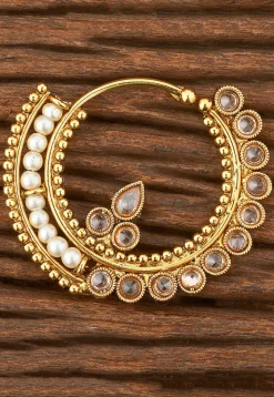 Stone Studded Nose Ring