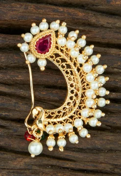 Stone Studded Nose Ring