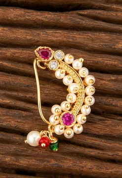 Stone Studded Nose Ring