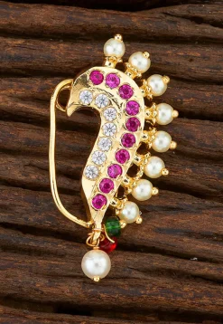 Stone Studded Nose Ring