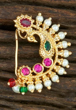 Stone Studded Nose Ring