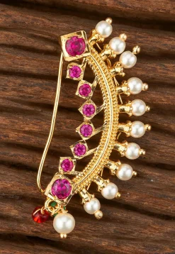 Stone Studded Nose Ring