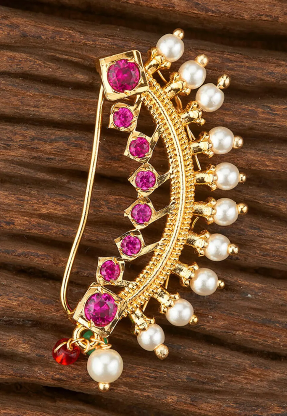 Stone Studded Nose Ring