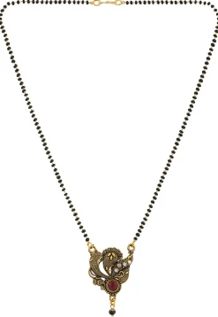Stone Studded Oxidised Mangalsutra