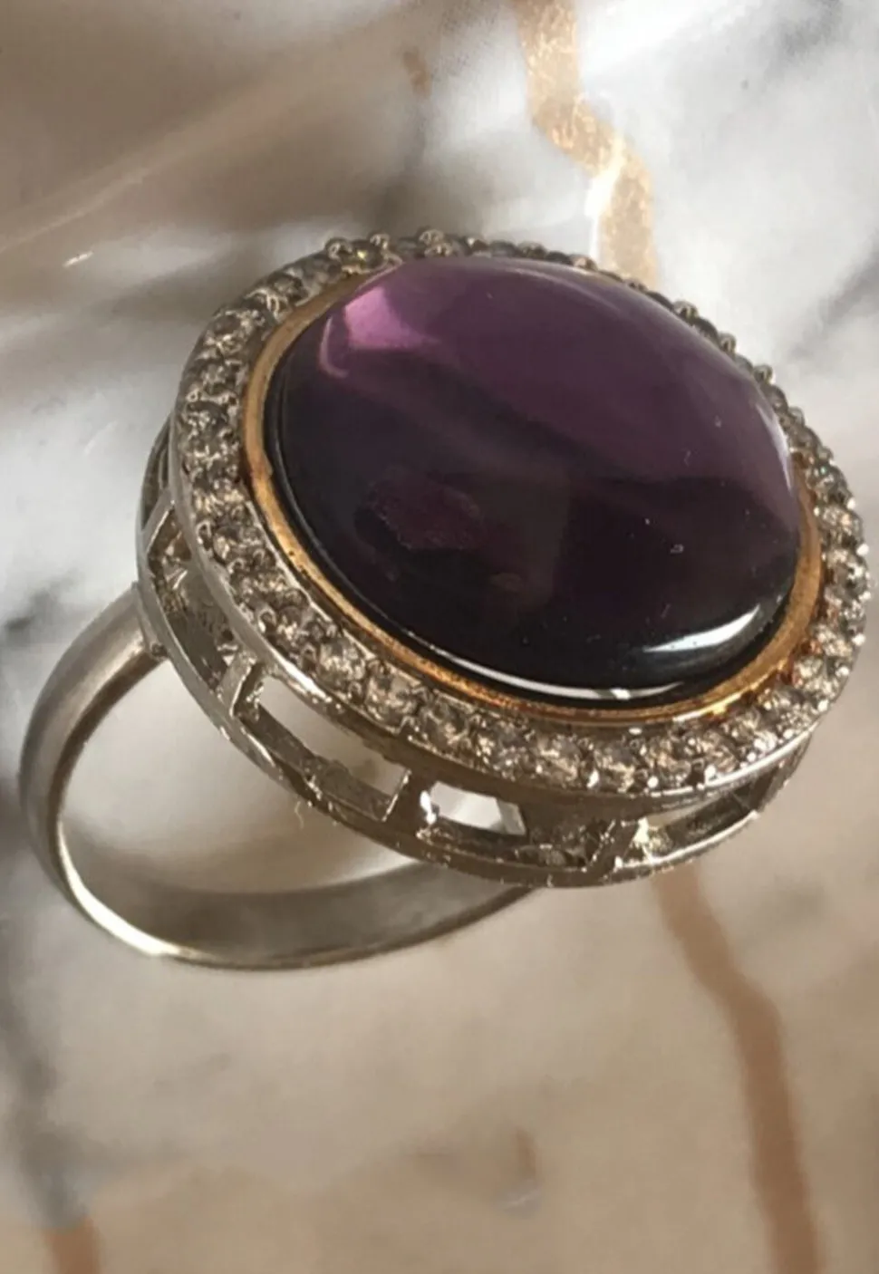 Stones Adjustable Ring
