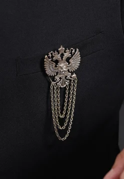 The Duo Phoenix Metallic Brooch