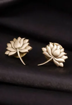 The Floral Metallic  Collar Tips Gift Set