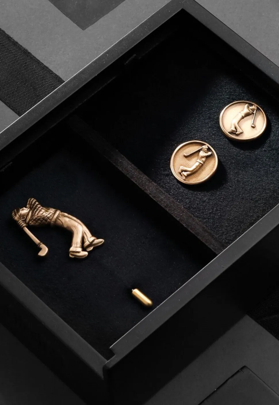 The Golfer Metallic Gift Set