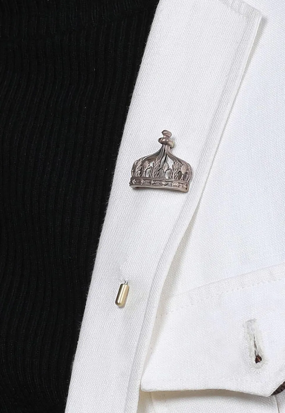The Holy Roman Emperor Crown Metallic Lapel Pin