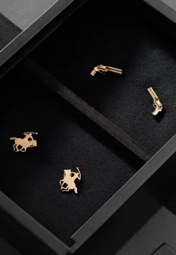 The Power Gun and Warrior Metallic  Collar Tips Gift Set