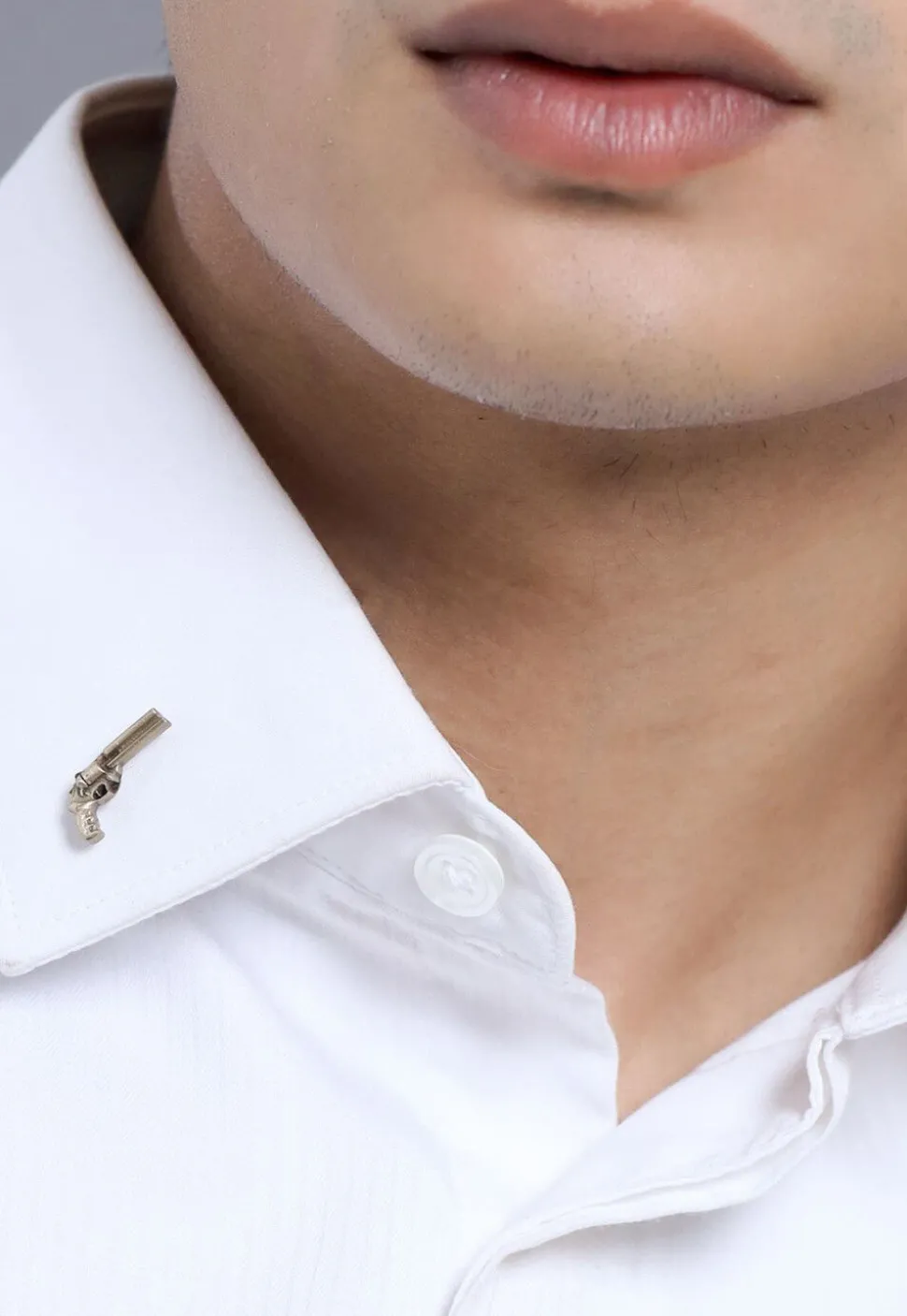 The Power Gun and Warrior Metallic Collar Tips Gift Set
