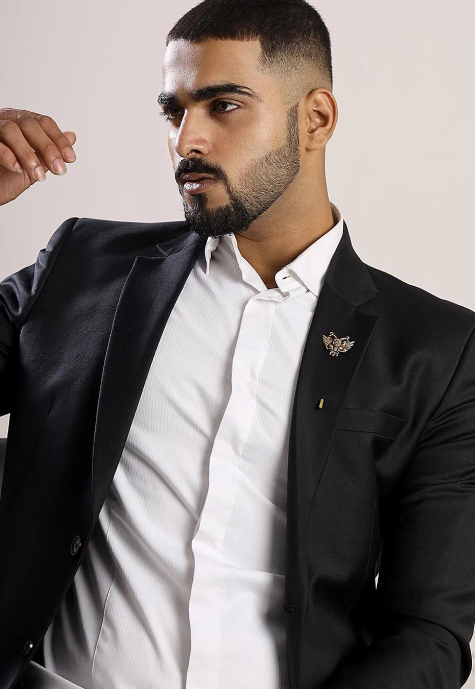 The Rising Phoenix Metallic Lapel Pin