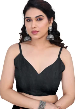 Tie Dye Printed Chiffon Saree in Grey