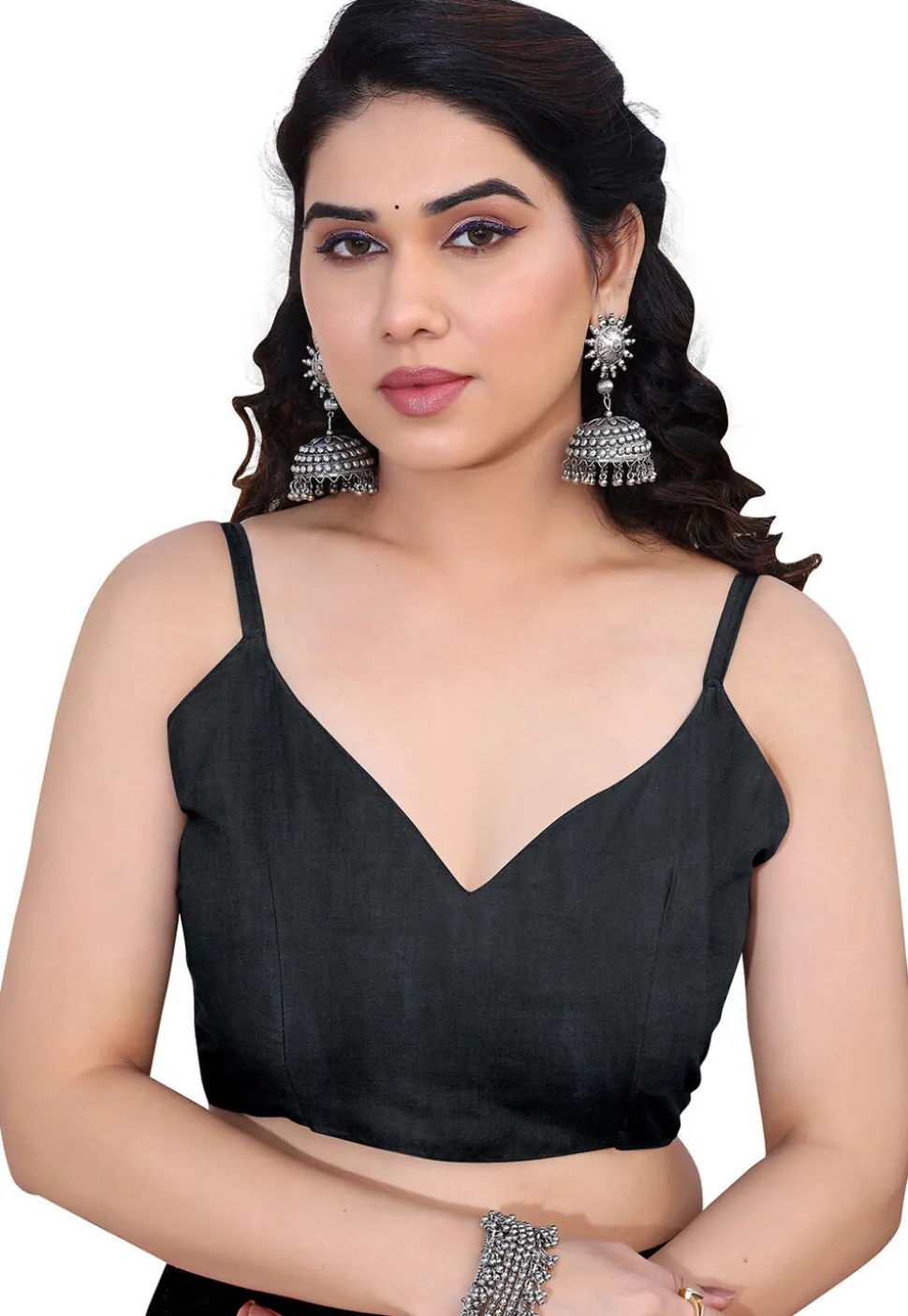 Tie Dye Printed Chiffon Saree in Grey