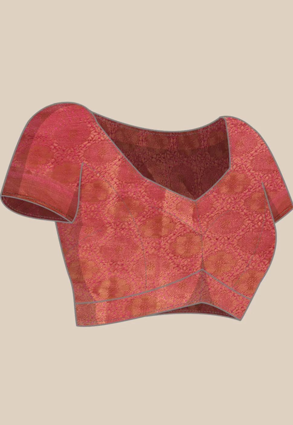 Woven Bangalore Silk Saree in Indigo Blue