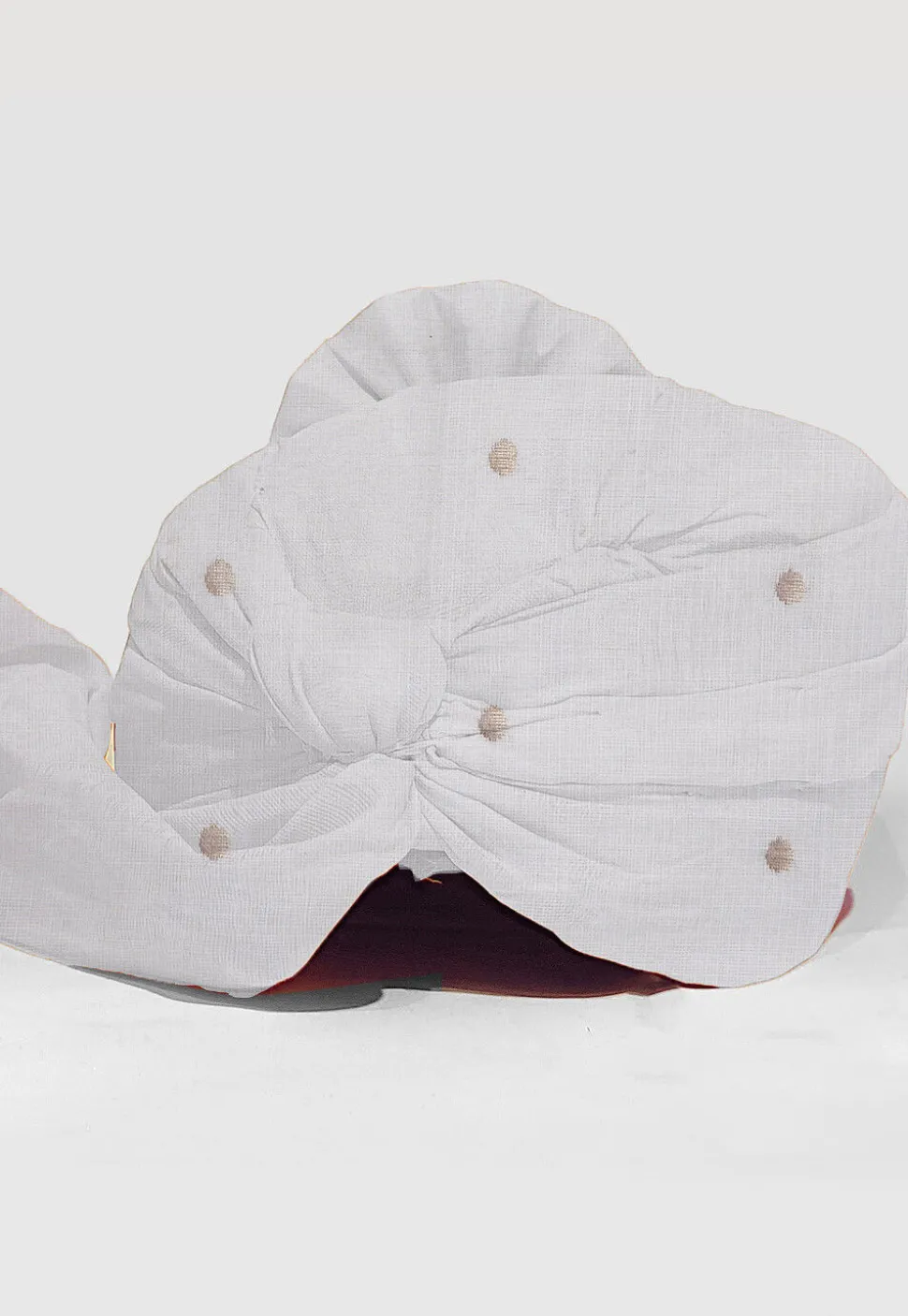 Woven Kota Doria Unisex Turban in White