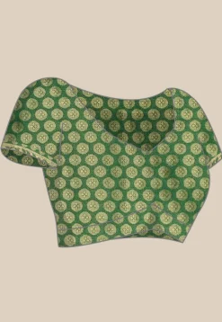 Woven Mysore Silk Saree in Green