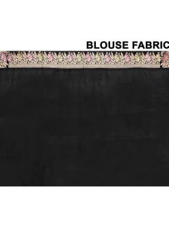 Woven Pure Katan Silk Banarasi Saree in Black