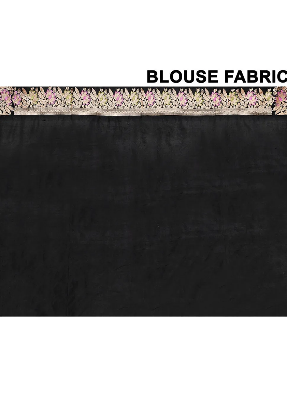 Woven Pure Katan Silk Banarasi Saree in Black