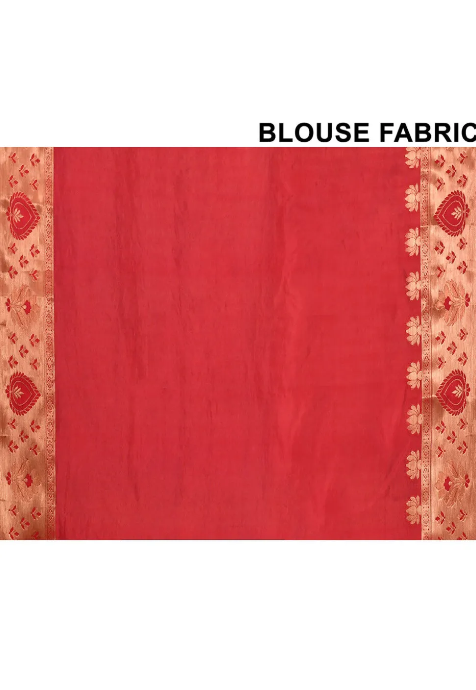 Woven Pure Silk Saree in Red